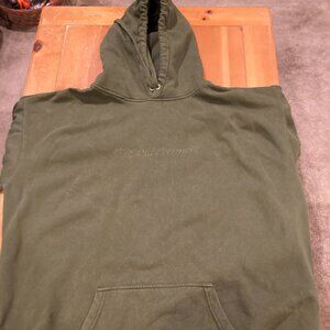 Official authentic Taylor Swift ever and evermore olive green hoodie 3XL merch